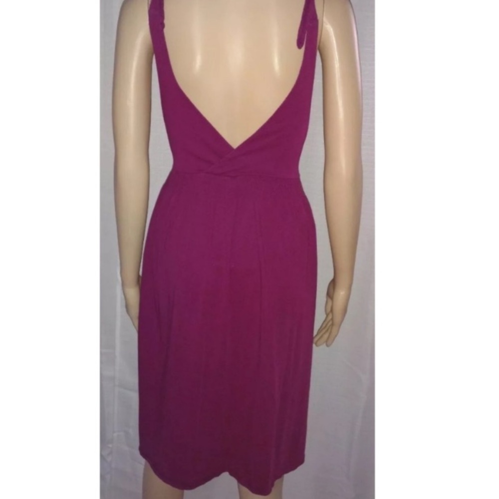 Large American Eagle Dress Maroon Red Fuschia